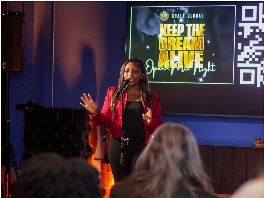 Xhale Global open mic night